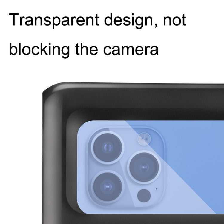 WEST BIKING Mountain Bicycle Riding Shock-proof Fixed Mobile Phone Bracket, Style: Rearview Mirror