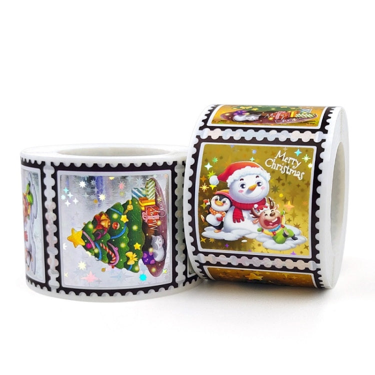 Christmas Decorative Stickers Holiday Gifts Label Stickers, Size: 38x38mm(K-221 R1)