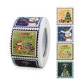 Christmas Sticker Decorative Gift Card Packaging Seal Sticker, Size: 38x38mm(K-211-R1)