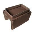 SF001 Oxford Cloth Sofa Armrest Hang Bag Household Storage Bag(Coffee)