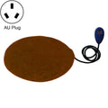 30x30cm Coffee 12V Low Voltage Multifunctional Warm Pet Heating Pad Pet Electric Blanket(AU Plug)