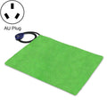 40x30cm Green 12V Low Voltage Multifunctional Warm Pet Heating Pad Pet Electric Blanket(AU Plug)
