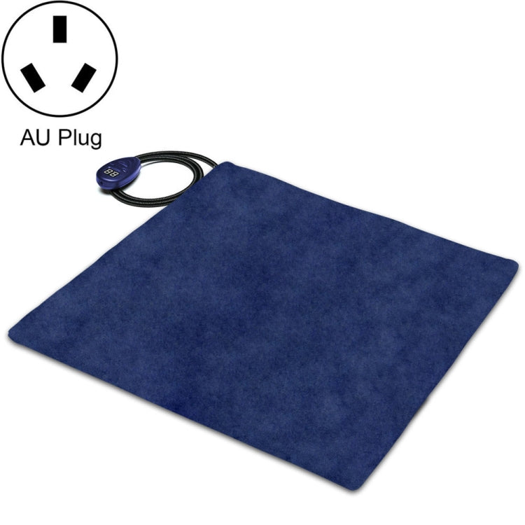 50x50cm Blue 12V Low Voltage Multifunctional Warm Pet Heating Pad Pet Electric Blanket(AU Plug)