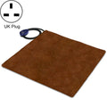 50x50cm Coffee 12V Low Voltage Multifunctional Warm Pet Heating Pad Pet Electric Blanket(UK Plug)