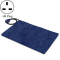 65x40cm Blue 12V Low Voltage Multifunctional Warm Pet Heating Pad Pet Electric Blanket(UK Plug)