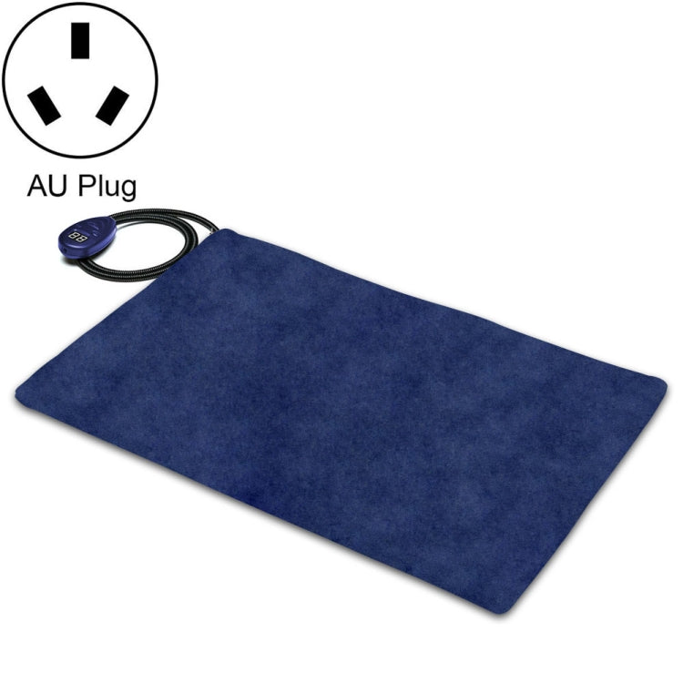 65x40cm Blue 12V Low Voltage Multifunctional Warm Pet Heating Pad Pet Electric Blanket(AU Plug)