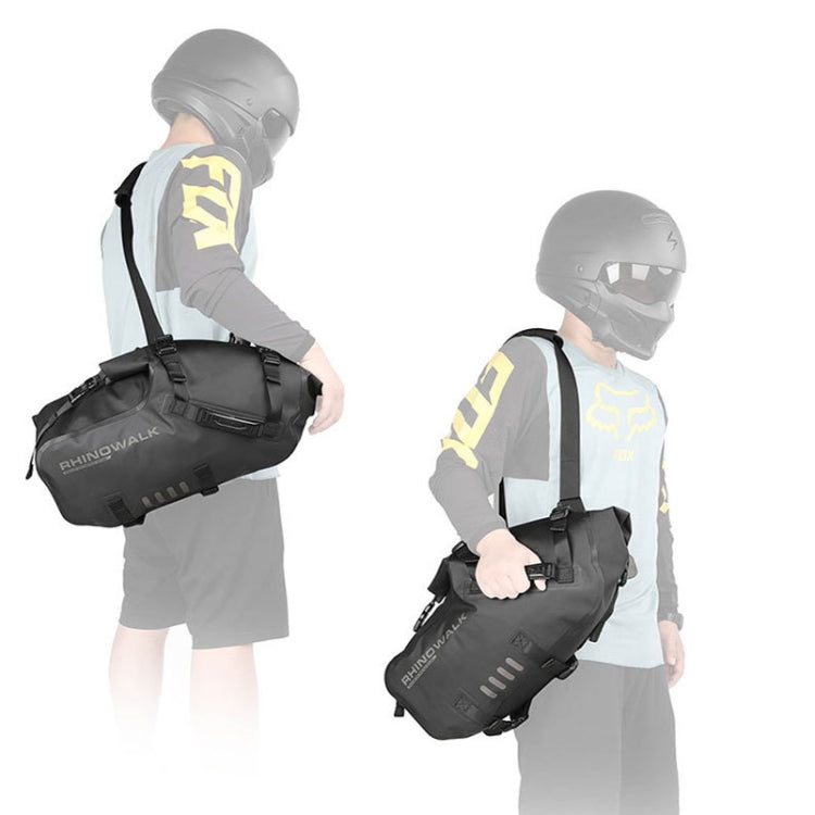 Rhinowalk MT1428 Large-capacity Waterproof and Wear-resistant Motorcycle Double-side Bag(Black)