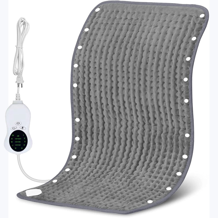 Electric Heating Blanket Heating Physiotherapy Pad Warm Waist Belly Pad with Buckle 43 x 84cm(EU Plug)
