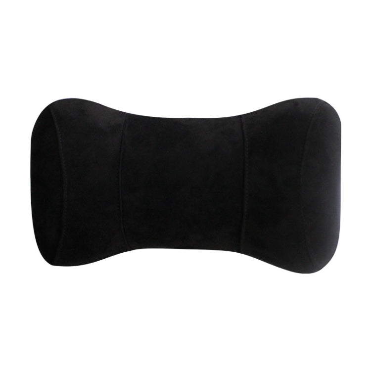 Car Memory Cotton Headrest Protective Cervical Spine Seat Sleeping Pillow(Black)
