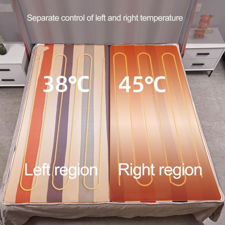 150x120cm Single Control Adjustable Temperature Electric Blanket Electric Mattress(US Plug)