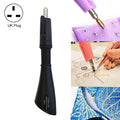 DIY Manual Stamping Tools Portable Dot Drill Pen, Specification: UK Plug Black