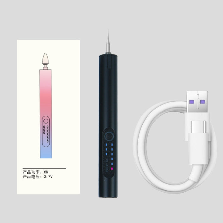 A288 Electric Grinding Machine Small Handheld Carving Pen, Style: Black