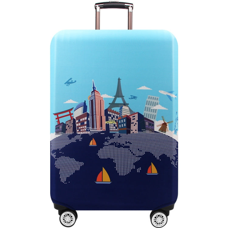 Luggage Thickening Wear-resistant Elastic Anti-dust Protection Cover, Size: S(wide sea and sky)
