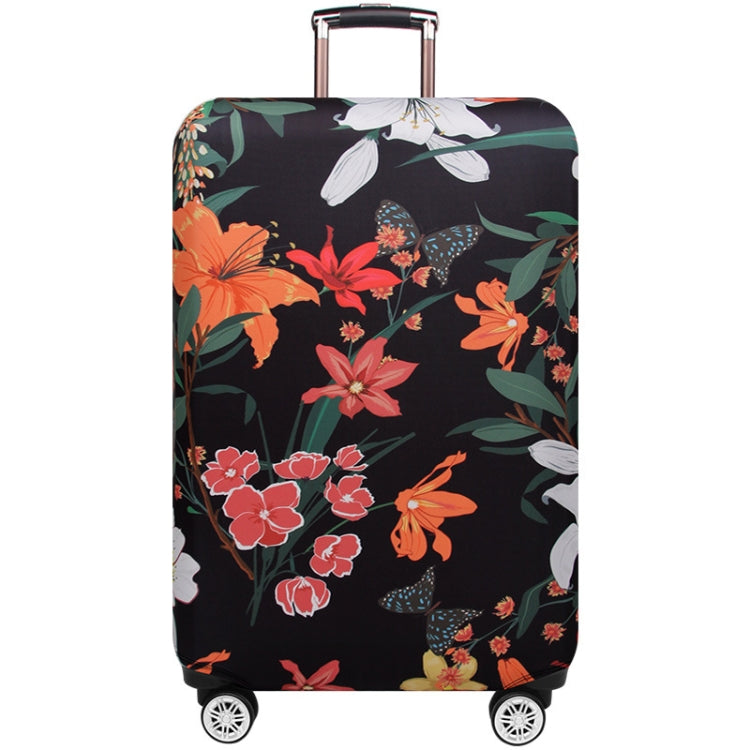 Luggage Thickening Wear-resistant Elastic Anti-dust Protection Cover, Size: XL(Butterfly Lovers)