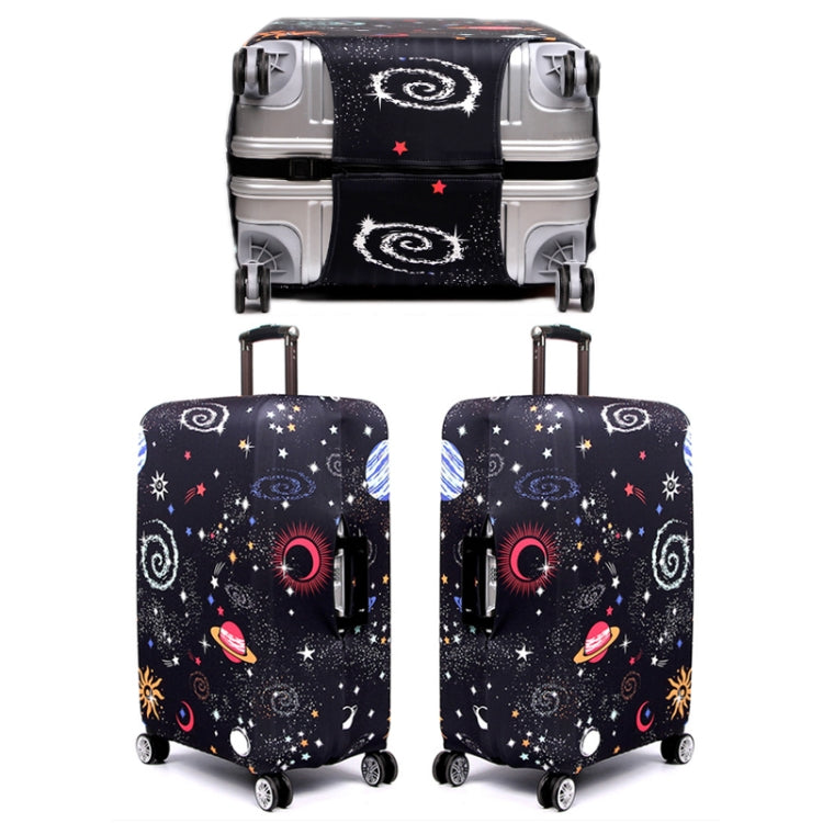Luggage Thickening Wear-resistant Elastic Anti-dust Protection Cover, Size: XL(Colorful Handprints)