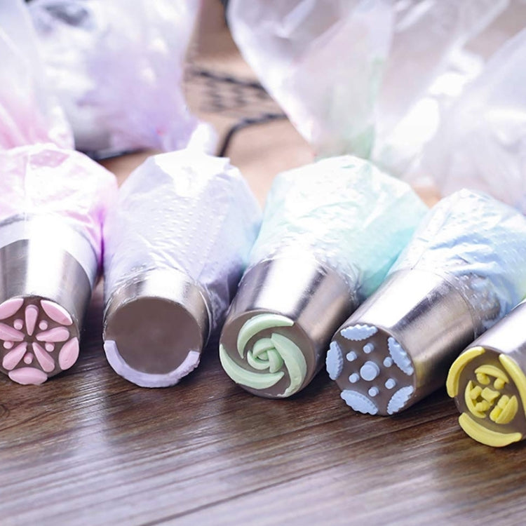 10PCS/Set Stainless Steel Laminating Nozzle Set Cake DIY Laminating Nozzle Set Baking Tools