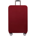 Thickened Wear-resistant Stretch Luggage Dust-proof Protective Cover, Size: M(Wine Red)
