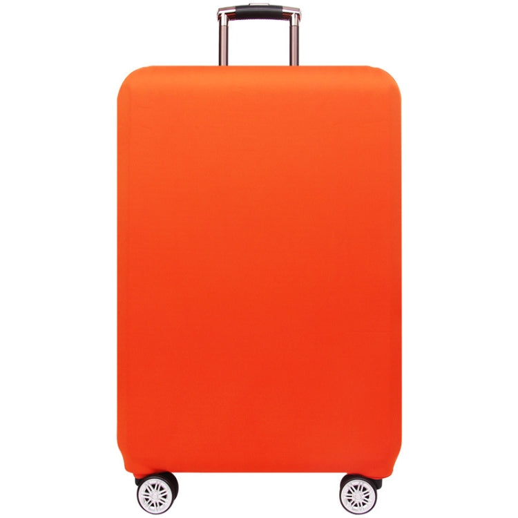 Thickened Wear-resistant Stretch Luggage Dust-proof Protective Cover, Size: M(Orange Red)