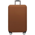 Thickened Wear-resistant Stretch Luggage Dust-proof Protective Cover, Size: L(Coffee)