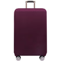 Thickened Wear-resistant Stretch Luggage Dust-proof Protective Cover, Size: L(Purple Red)
