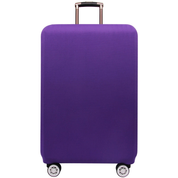 Thickened Wear-resistant Stretch Luggage Dust-proof Protective Cover, Size: XL(Violet)