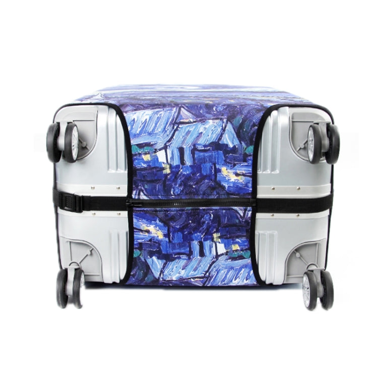 Wear-resistant Dust-proof Luggage Compartment Protective Cover, Size: L(Starry Sky)