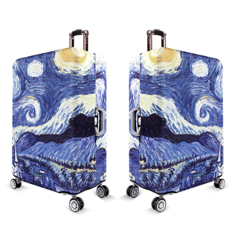 Wear-resistant Dust-proof Luggage Compartment Protective Cover, Size: L(Starry Sky)