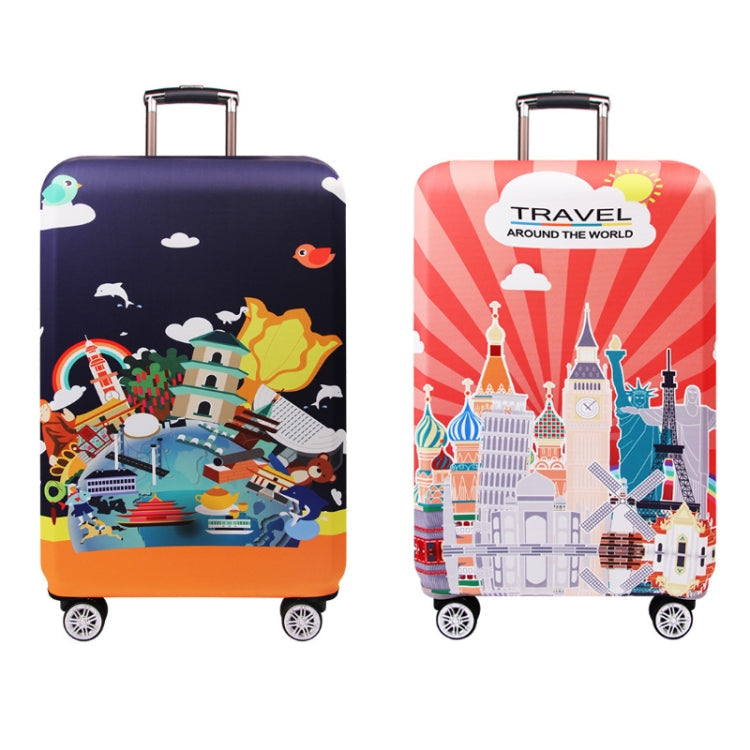 Dust-proof Wear-resistant Luggage Compartment Protective Cover, Size: XL(World Interest)