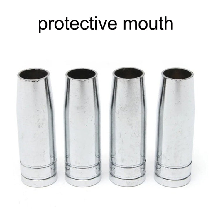 19 PCS / Set Welding Torch Insulation Sleeve Cover Nozzle Head Spring Tool Spare Kit