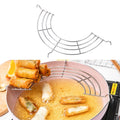 304 Stainless Steel Semicircular Drain Rack , Size: 20cm