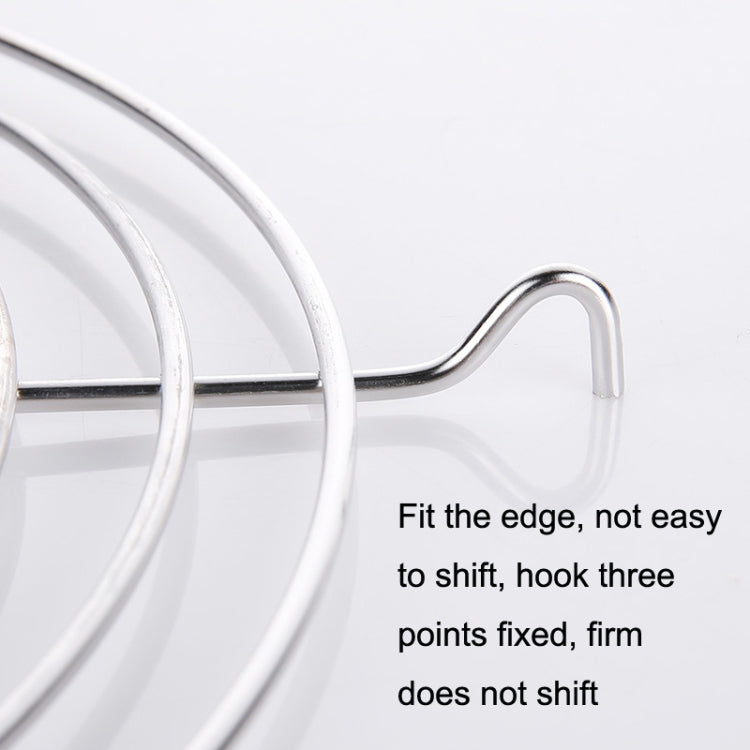 304 Stainless Steel Semicircular Drain Rack , Size: 20cm
