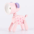 TL-23 LED Mini Foldable Cartoon Desk Lamp Pet Shape Decoration Table Lamp, Spec: Dalmatians (Pink)
