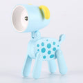 TL-23 LED Mini Foldable Cartoon Desk Lamp Pet Shape Decoration Table Lamp, Spec: Dalmatians (Blue)