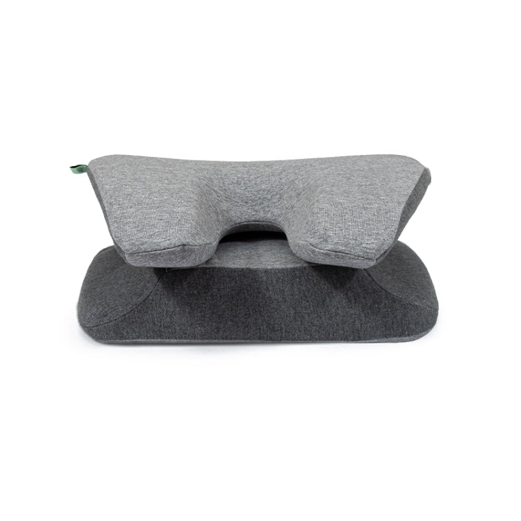 Foldable Memory Cotton Nap Pillow Waist Pillow(Grey)