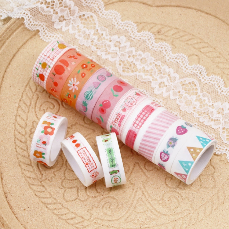 60Rolls/Box 42001 Cartoon Pattern Hand Account Tape Set Diary Handbook DIY Washi Material