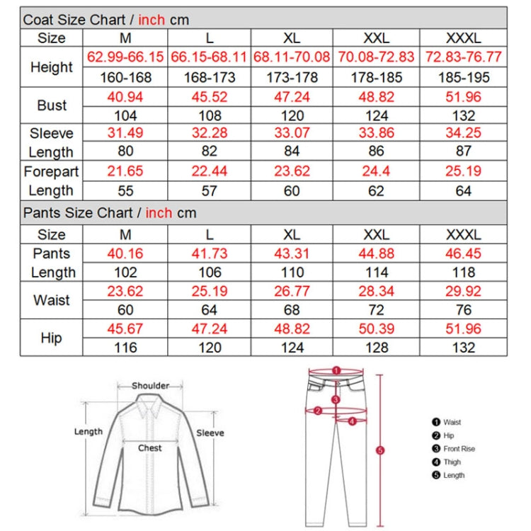 Bicycle Sports Outdoor Separate Raincoat Set Waterproof Cycling Clothing, Size: M(Blue)