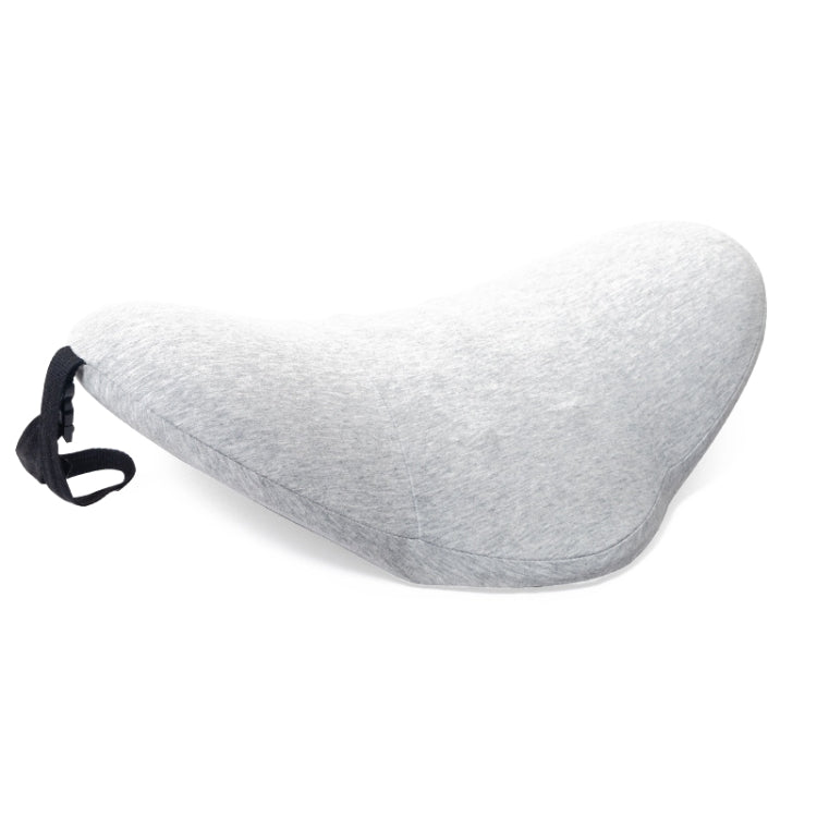 Memory Foam Lumbar Spine Cushion Pregnant Women Sleeping Lumbar Pillow(Light Gray)