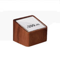 Commodity Price Display Board Tea Set Wine Label Stand, Specification: Walnut (Small)