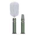 DY701  3 In 1 Electric Feather Duster Handheld Telescopic Dust Clean Brush(Green)