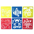 Children DIY Drawing Stencil Colorful Hollow Copy Board(H-10)