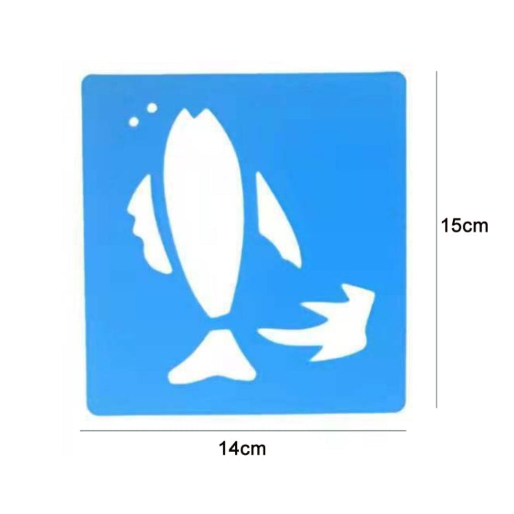 Children DIY Drawing Stencil Colorful Hollow Copy Board(H-05)