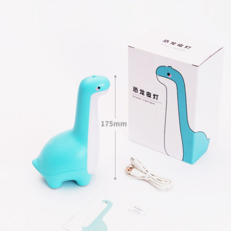 Dinosaur Night Light USB Rechargeable Sleeping Companion Ambient Warm Light(Yellow)