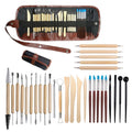 30 PCS/Set Ceramic Clay Sculpture Carving Knife Clay Indentation Pen