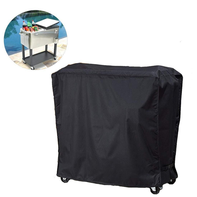 Cold Car Hood Outdoor Party Cooler Air Conditioner 300D Oxford Cloth Furniture Hood(Black)