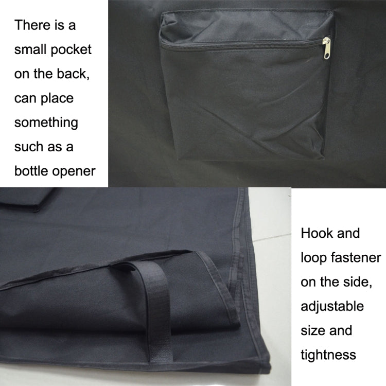 Cold Car Hood Outdoor Party Cooler Air Conditioner 300D Oxford Cloth Furniture Hood(Black)