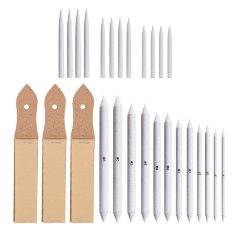 27 PCS/Set Sketch Painting Daub Pen Rice Paper Brush Pen Art Supplies