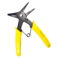 RUICHI 2 In 1 Multi-Function Clamp Spring Retainer Pliers(Yellow)