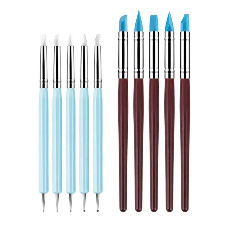 Ceramic Clay De-Marking Retouching Silicone Pen(15-16cm)