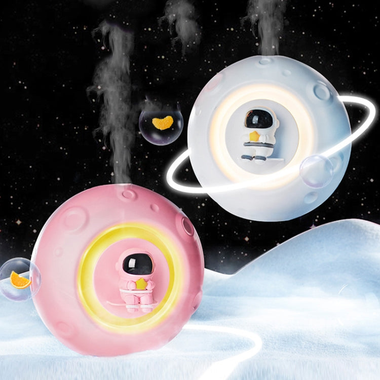 K-1101 Astronaut Automatic Timer Smart Aromatherapy Machine With Small Night Light(Pink)