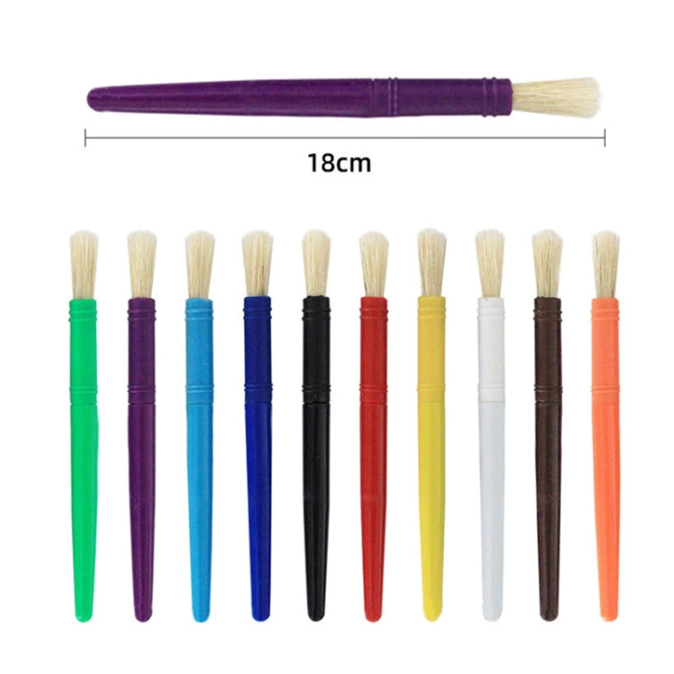 23 PCS/Set Children Leak-Proof Plastic Brush Washing Cup Palette Painting Brushes